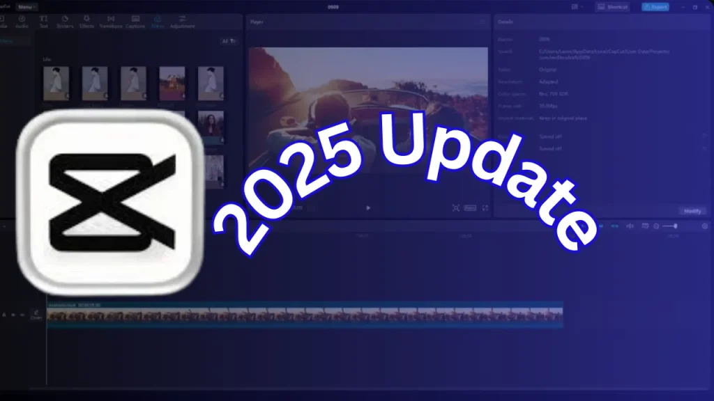 CapCut App Update 2025